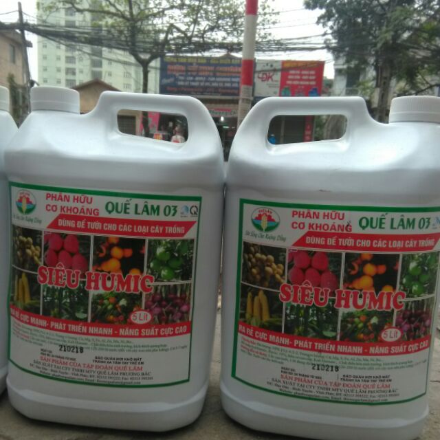 Humic quế lâm 5 lít
