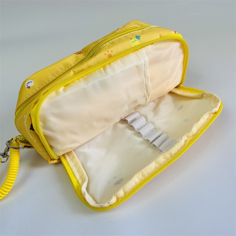 SANRIO Túi Đựng Bút Chì / Mỹ Phẩm Hình Cinnamoroll Kuromi Melody Purin Dễ Thương Cho Bé Gái