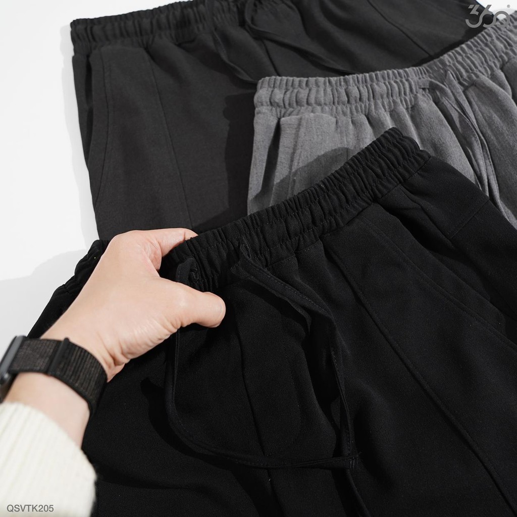 [Mã FAMALLT5 giảm 15% đơn 150K] Quần sooc vải nam local brand 360 BOUTIQUE cạp chun có dây rút - QSVTK205 | BigBuy360 - bigbuy360.vn