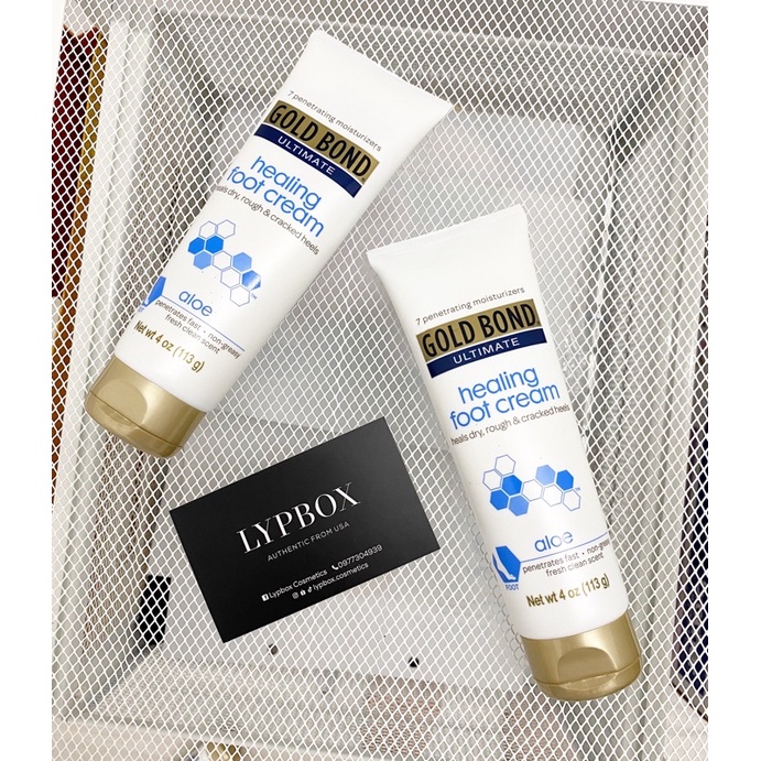 AUTH - SALE OFF KEM DƯỠNG MỀM MỊN DA CHÂN GOLD BOND ULTIMATE HEALING FOOT CREAM