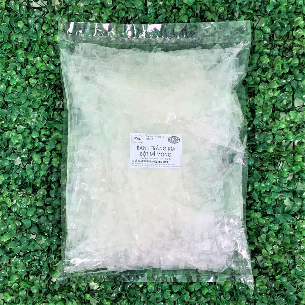 Bánh Tráng Cắt GÓC RÌA TRẮNG MỎNG Như Bình (500gr) Dùng Làm Nguyên Liệu Bánh Tráng Trộn BÁN BAO ĐẮT HÀNG