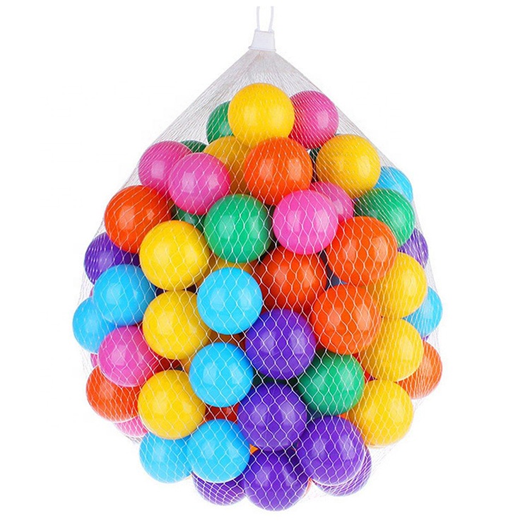 100 Quả Bóng Nhựa Đồ Chơi Cho Bé Loại Căng Dày Dặn Đa Sắc - Seven_mart