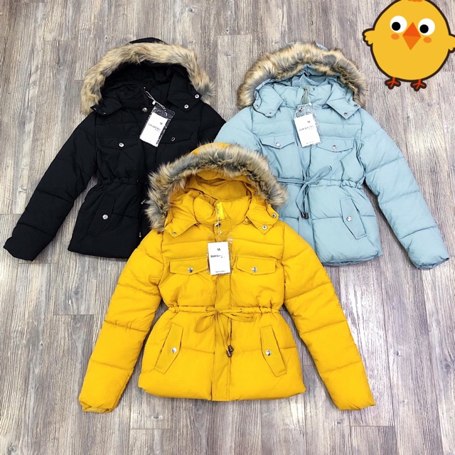 Áo phao dáng ngắn