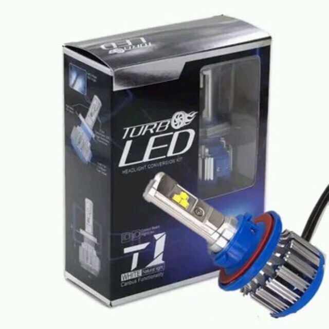 1 đôi Đèn pha Led H4  Turbo Led T1  công suất 35W