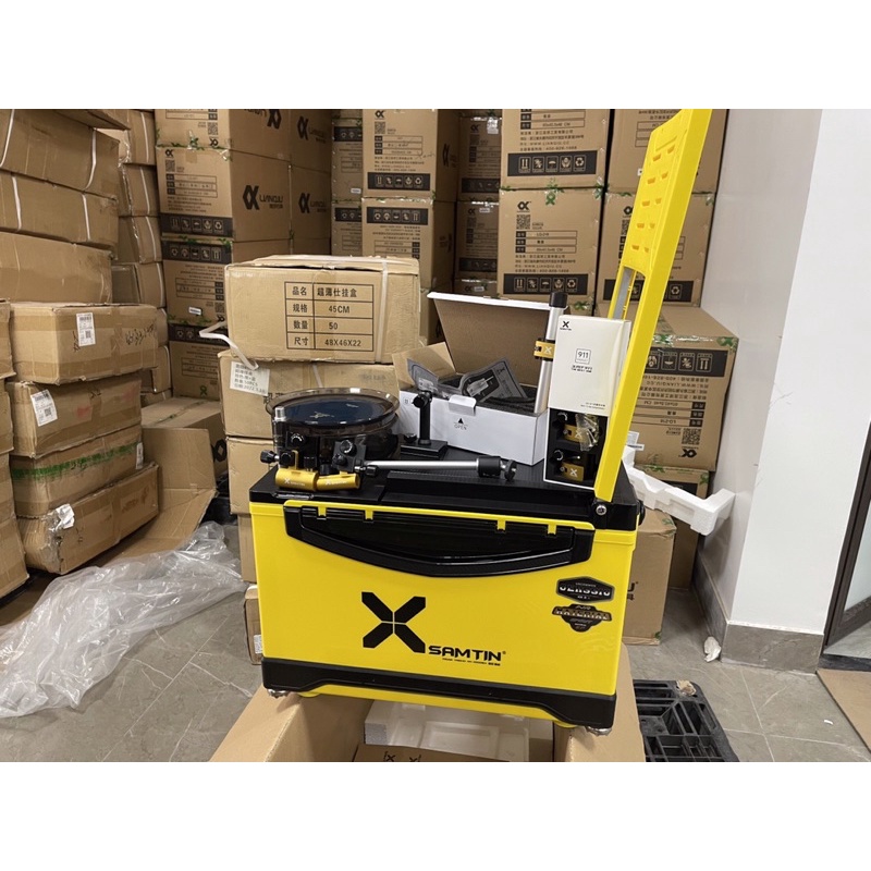 Thùng Câu Đài Xsamtin 3500 Pro Max 35L - Chính Hãng