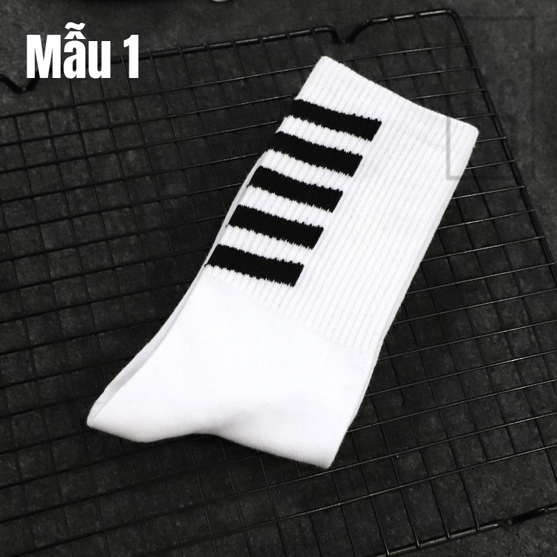 Tất Vớ Phong Cách Thể Thao Cao Cổ CỰC HOT 7 Mẫu