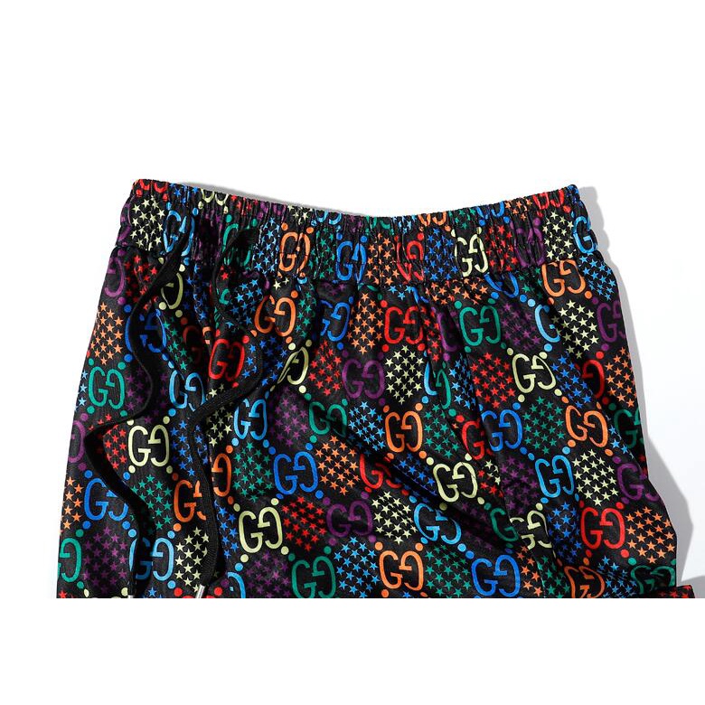 Quần Short Cotton In Họa Tiết Thời Trang Cho Nam Nữ