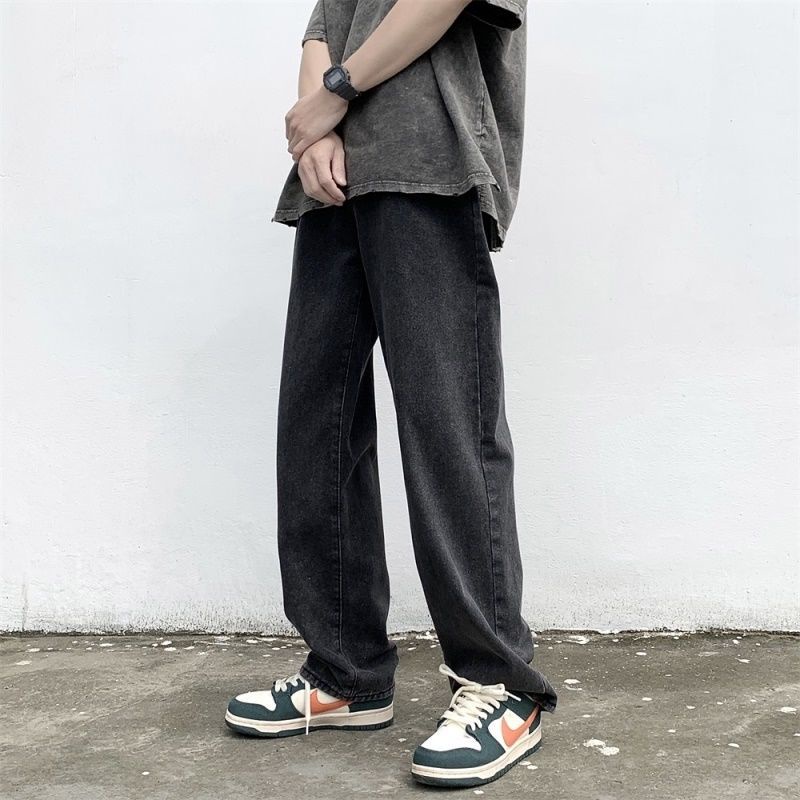 Quần Jean Ống Rộng Thời Trang Vintage Mỹ Dành Cho Nam