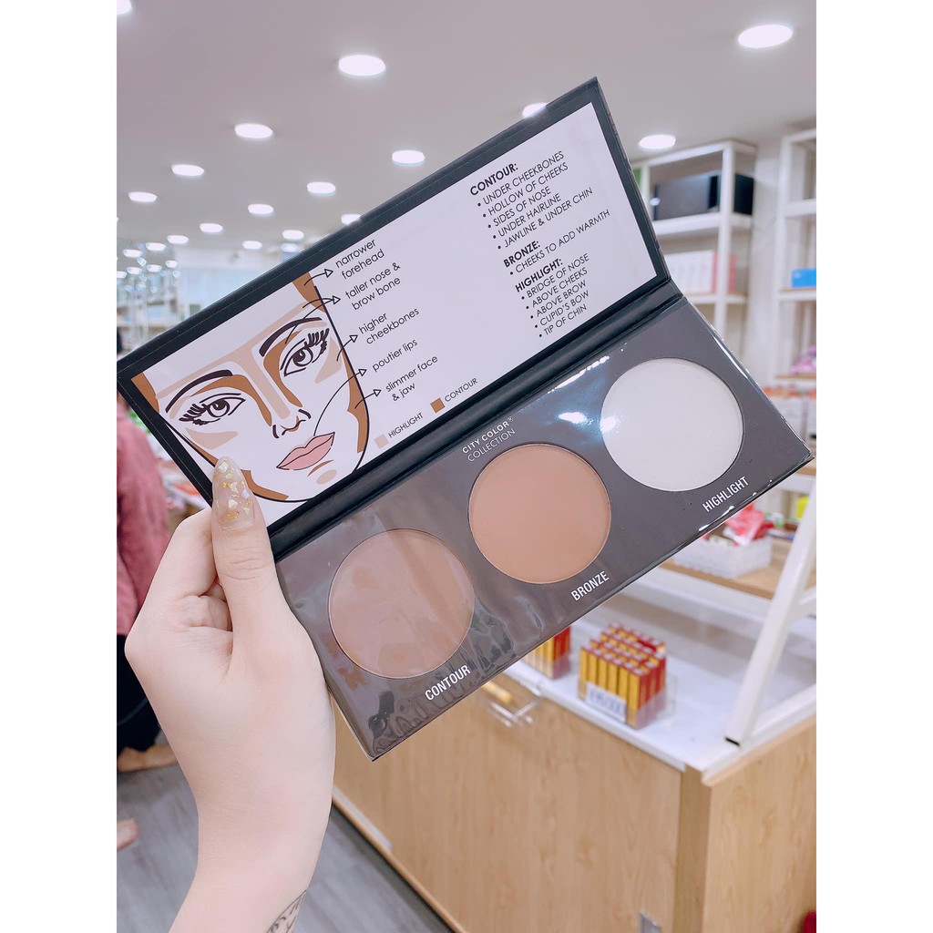 Bảng tạo khối và Highlight City Color Contour Effects