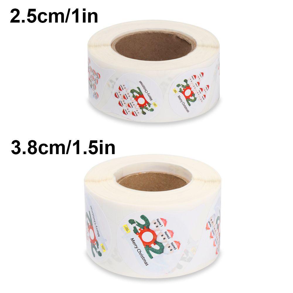 CONOPERY Nhãn Dán Trang Trí Giáng Sinh / Tiệc Cưới Thủ Công DIY Note