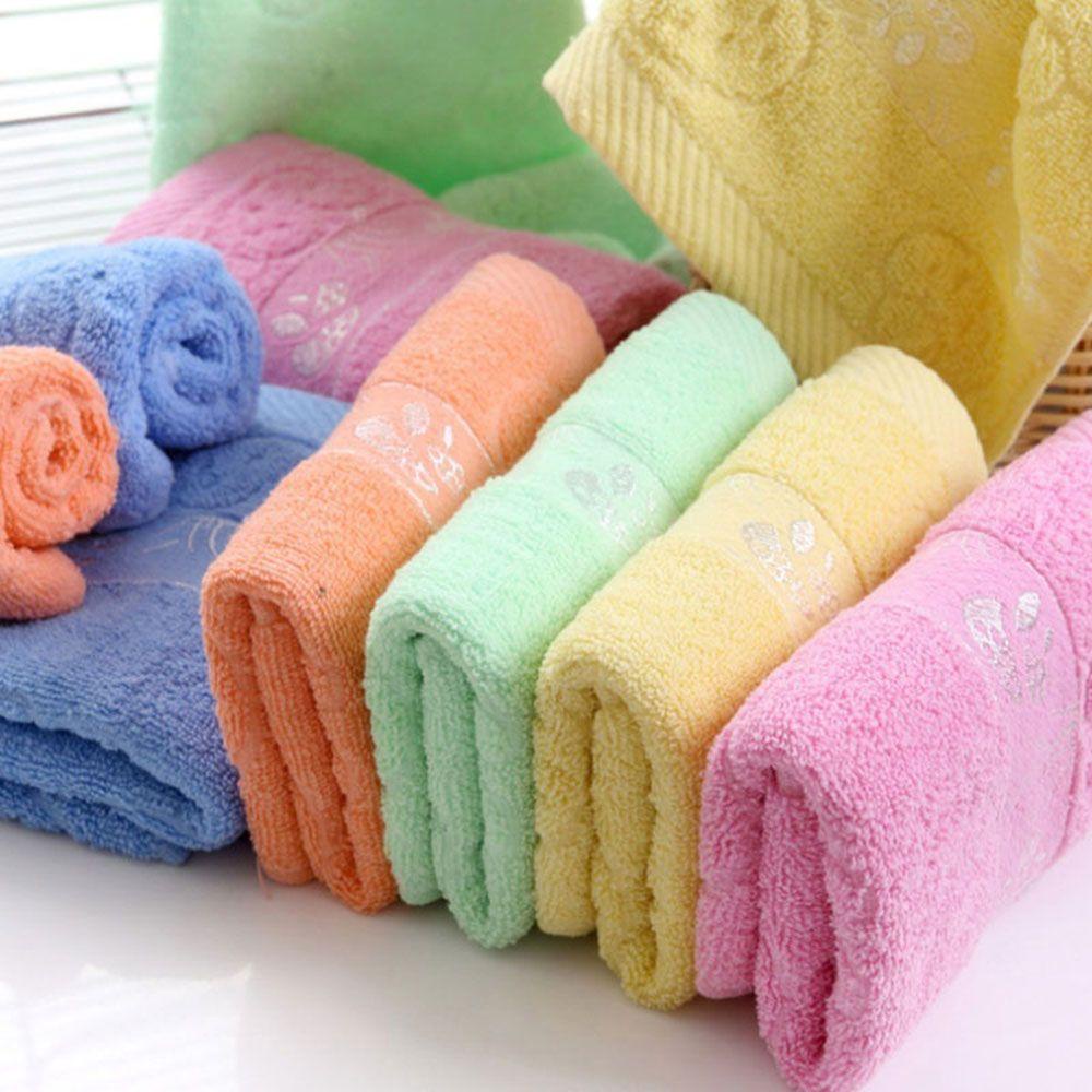 1 Khăn Tắm Cotton Mềm Mại Thoải Mái In Hình Nấm Dễ Thương