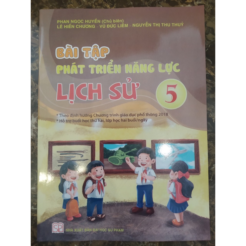 Sách - Bài tập phát triển năng lực học sinh môn lịch sử lớp 5