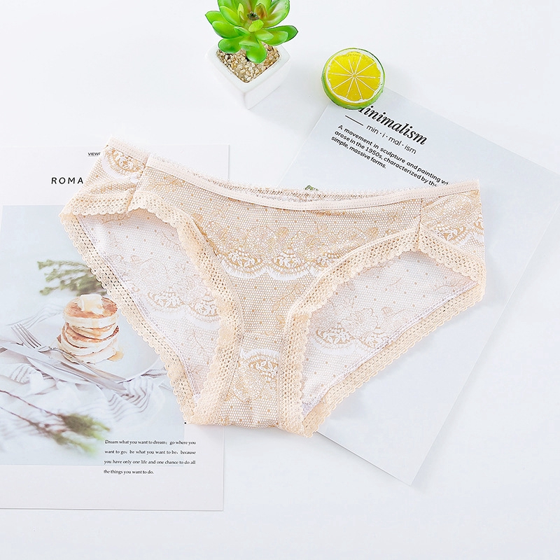 Quần Lót Lưng Thấp Phối Ren Cho Nữ | BigBuy360 - bigbuy360.vn