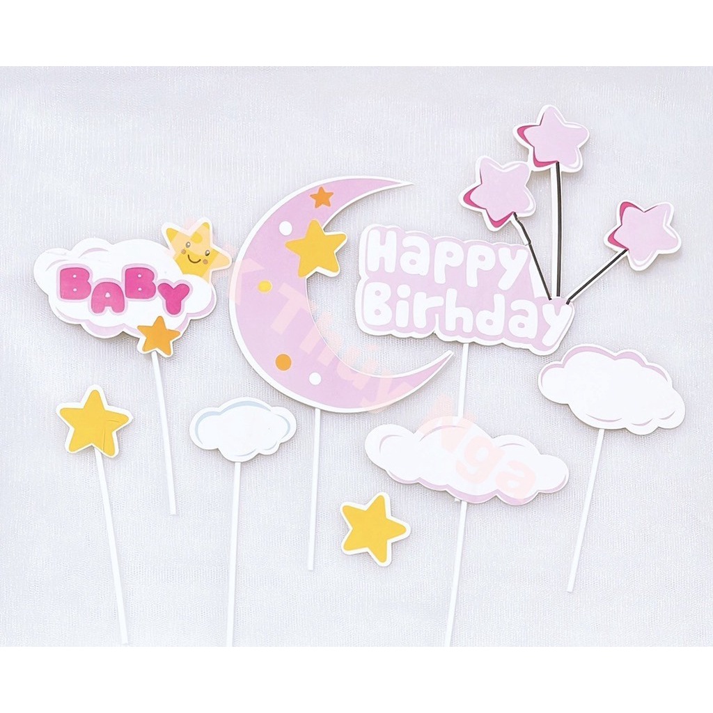 5 set cắm trăng sao mây - BABY VN.