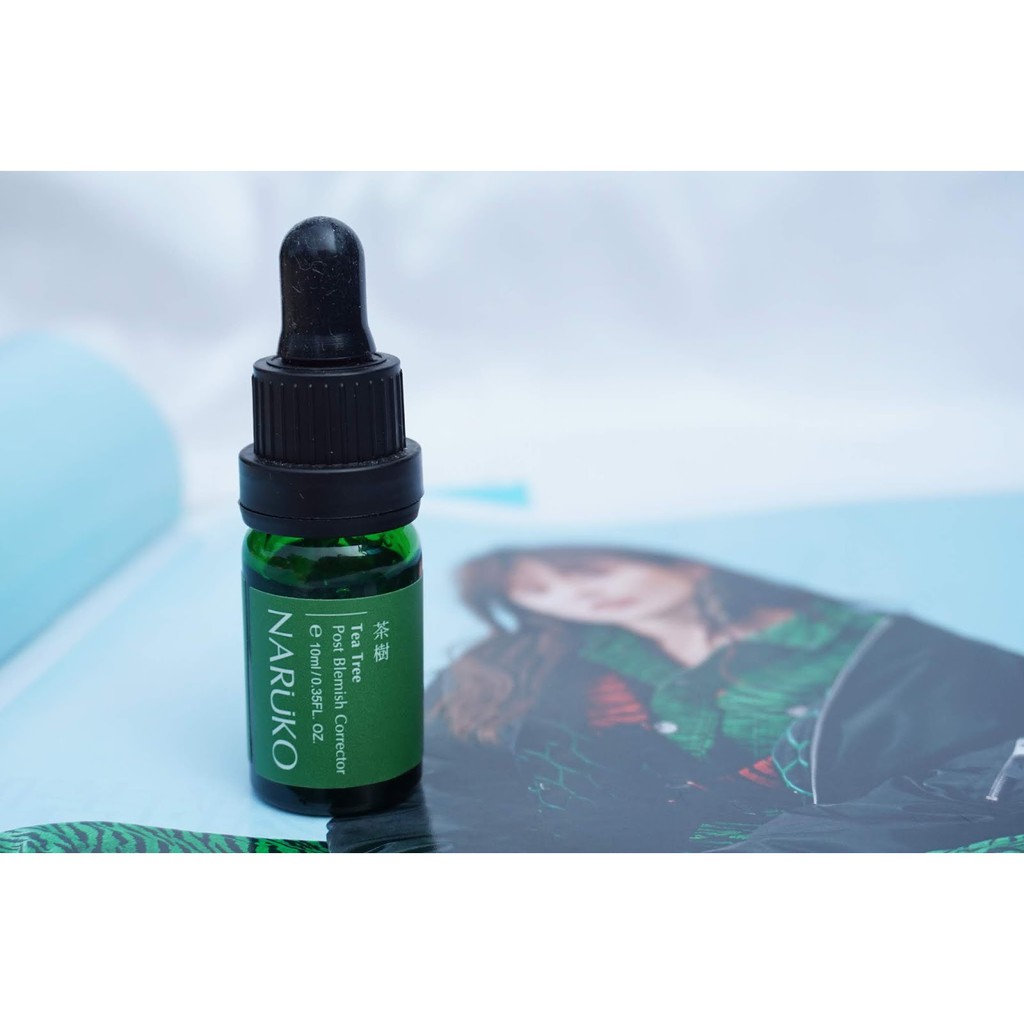 Tinh chất tràm trà giảm thâm mụn NARUKO Tea Tree Post Blemish Corrector 10ml (Bản Đài)