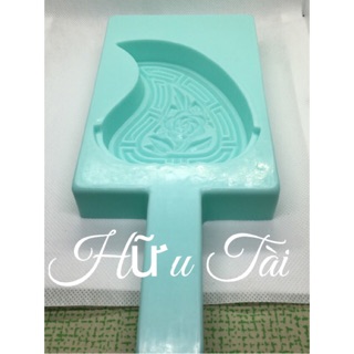 KHUÔN BÁNH IN LÁ LIỄU - MẪU BÔNG HỒNG