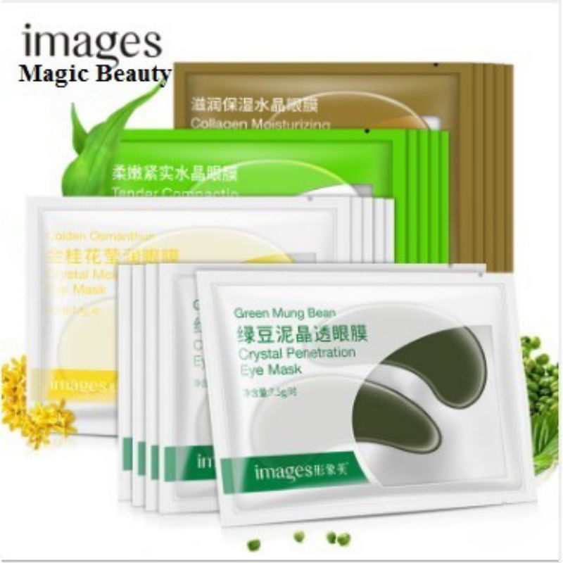 Mặt nạ mắt Mask mắt collagen Images giảm thâm mắt