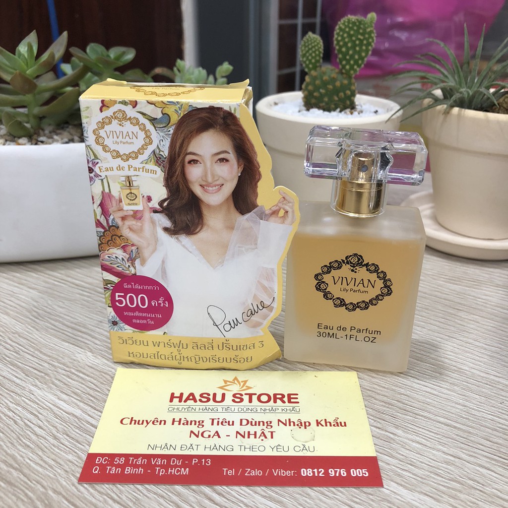 Nước Hoa Vivian Lily Perfum 30ml Thái Lan