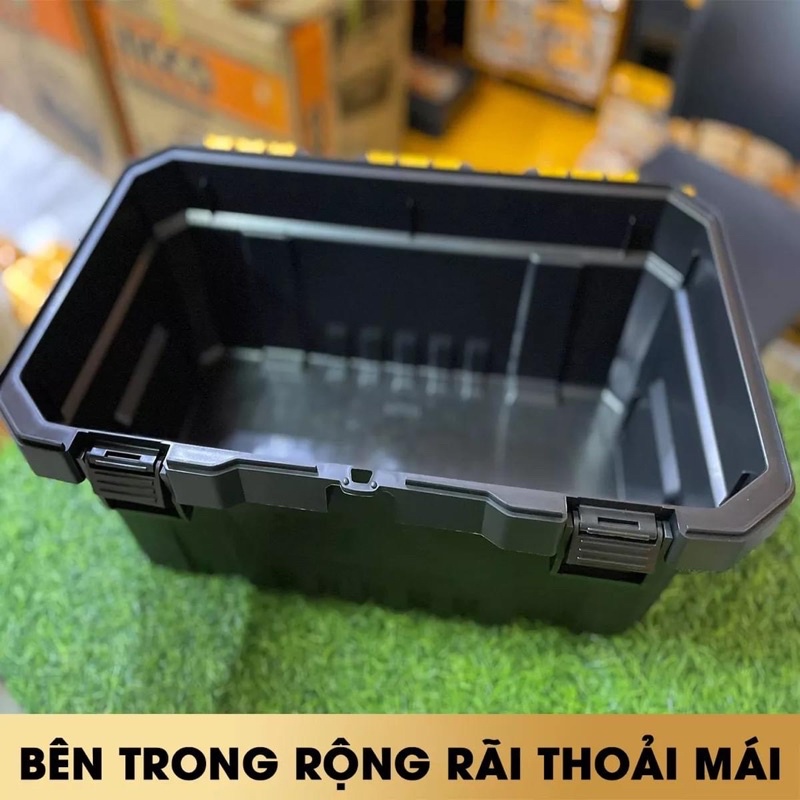Thùng đồ nghề INGCO Khoá Kim Loại PBX1402 - 14" / PBX1702 - 17" / PBX2002 - 20"
