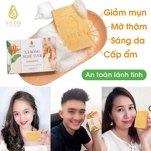 Xà Bông Nghệ Tươi Mela | BigBuy360 - bigbuy360.vn