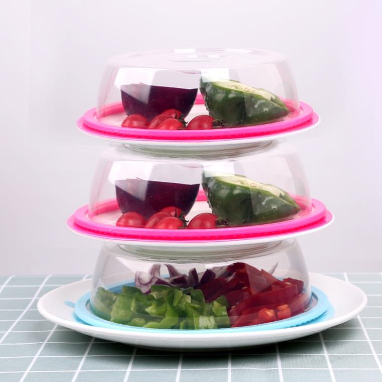 Nắp Đậy Thức Ăn Viền Silicon Hút Chân Không Bảo Đảm Vệ Sinh