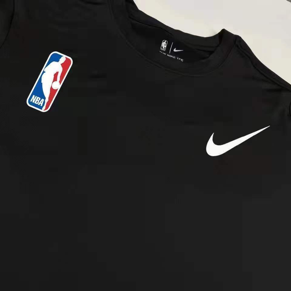 Áo Thun Thể Thao Bóng Rổ Nba Kiểu Mỹ Thấm Hút Mồ Hôi Nhanh Khô Thoáng Khí Cho Nam