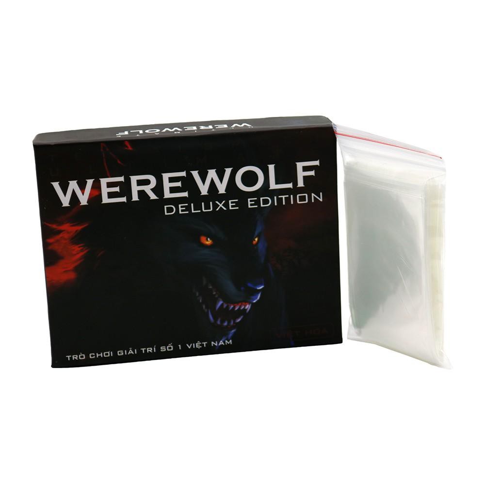 Combo Bài Ma Sói Ultimate Deluxe Việt Hóa Và 1 Xấp Bảo Vệ Bọc Bài