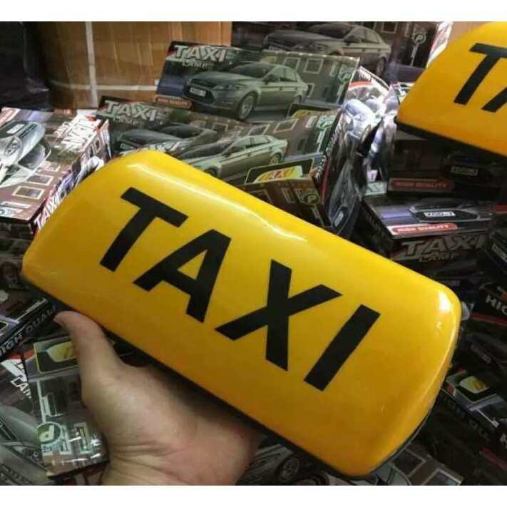 Mào taxi có đèn đế nam châm