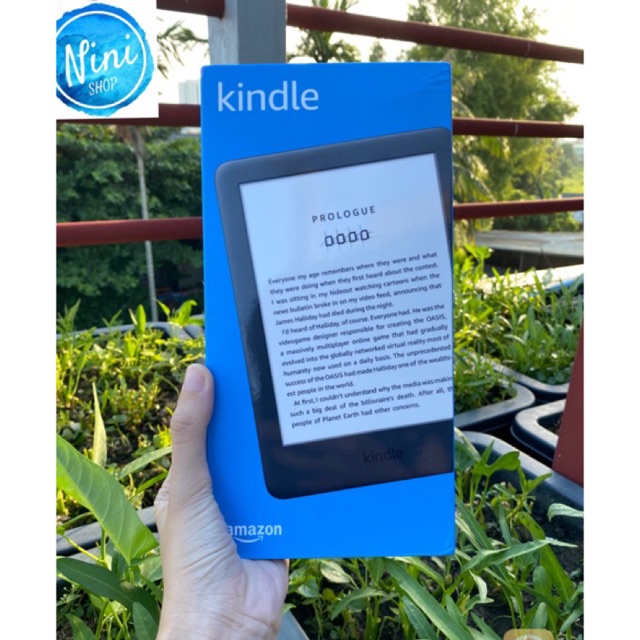 máy đọc sách kindle basic 2019 loại có đèn nền , 167 ppi bảo hành 1 năm