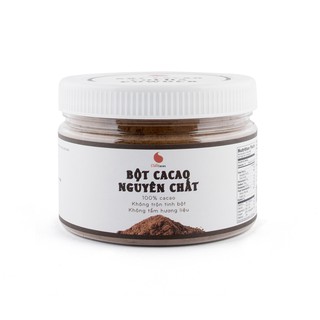 Hũ 150g - Bột cacao nguyên chất không đường Light Cacao, tốt cho sức khỏe