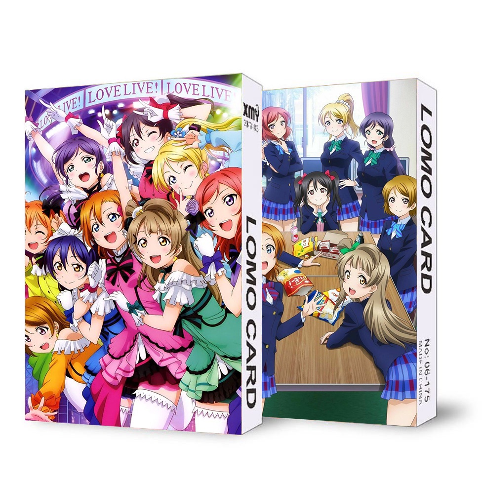 Ảnh lomo IN HÌNH LỚP HỌC ÁM SÁT chibi anime 30 tấm xinh xắn độc đáo