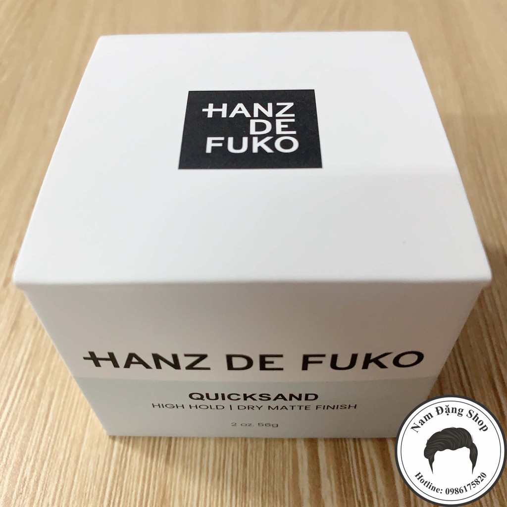 Sáp Vuốt Tóc Hanz De Fuko Quicksand 56g USA