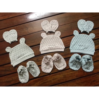 Set phụ kiện caro sơ sinh uala rogo