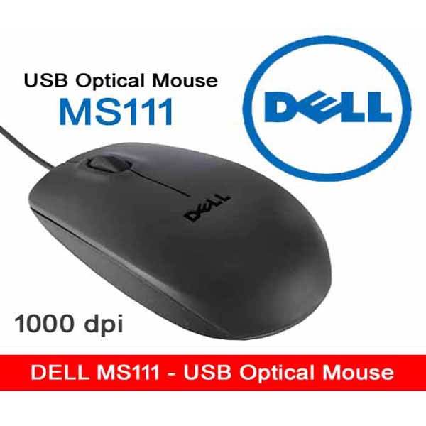 [FREESHIP] CHUỘT DÂY MÁY TÍNH DELL MS111 - LENOVO M20 -  LOGITECH B100