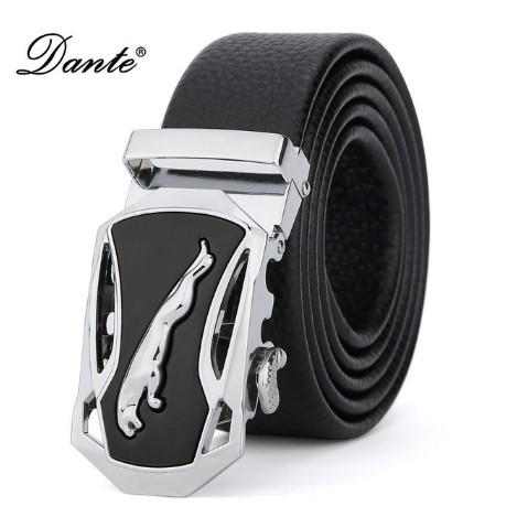 Thắt lưng nam thời trang mặt báo - CAO CẤP - DA THẬT - KHÓA TỰ ĐỘNG