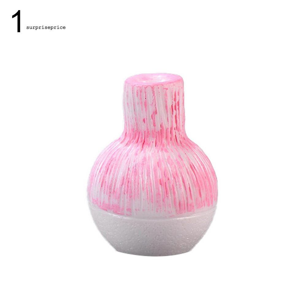 Bình hoa nhựa mini trang trí vườn cảnh thiết kế tiện dụng