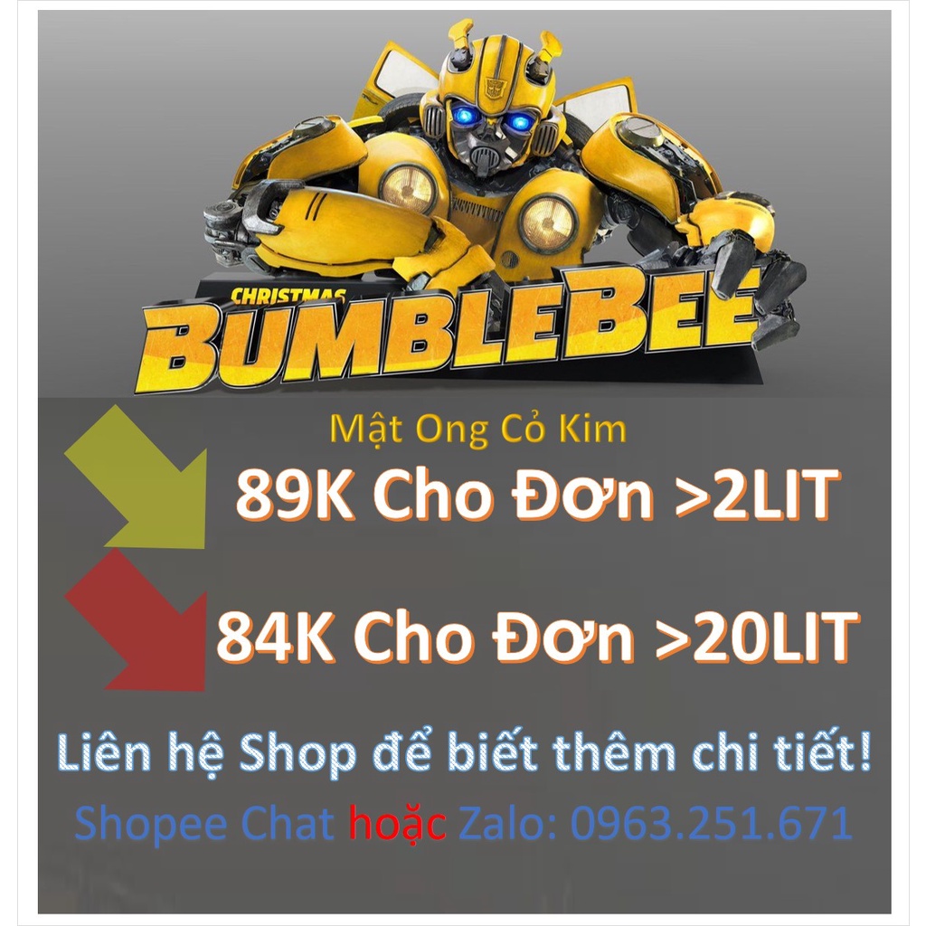 MẬT ONG GIÁ SỈ_CÀPHÊ-BẠCHÀ -CỎKIM-HOANHÃN-1LIT_BUMBLEBEE DAKLAK