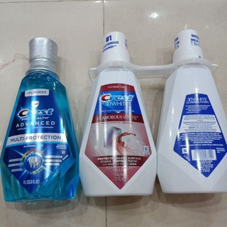Nước súc miệng Trắng răng Crest Brilliance 1 lít