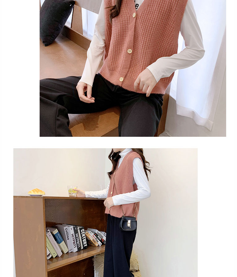 Áo Len Nữ Không Tay Cổ Chữ V Thời Trang Quyến Rũ | BigBuy360 - bigbuy360.vn