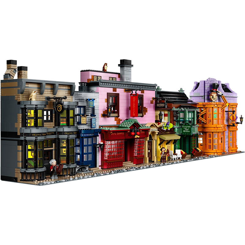 Lắp ráp Mô hình Harry Potter Diagon Alley 70071 LÔI ĐI CHEO 75978