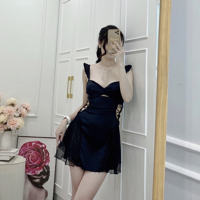 Sẵn sỉ _ Váy ngủ sexy cao cấp Đầm mặc nhà gợi cảm quyến rũ SP108