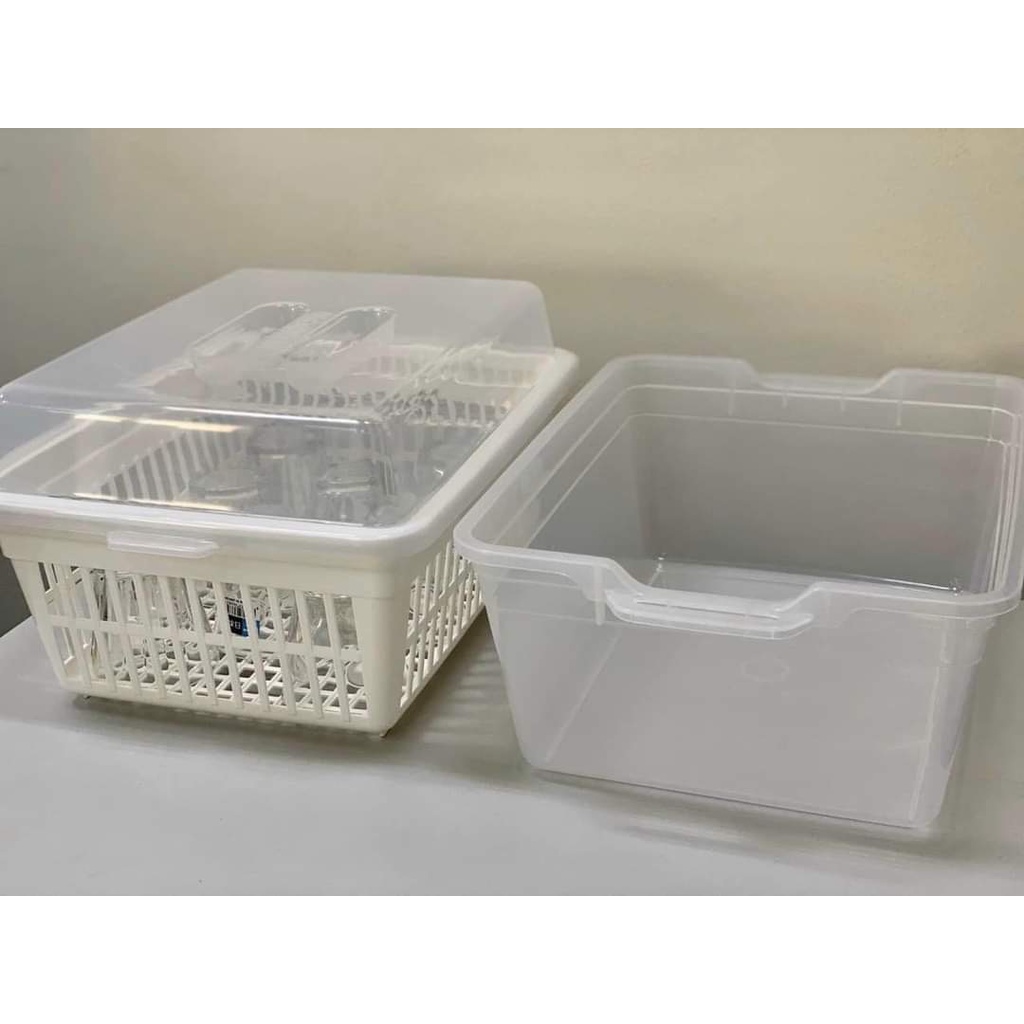 Rổ úp chén,khay đựng bát,dụng cụ ăn dặm có úp tiện lợi cho mẹ