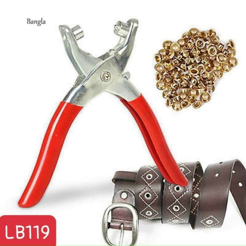 Bộ Kìm Bấm Cúc Vành,Cúc Sắt,Dụng Cụ Bấm Khuy Áo Tiện Dụng Cho Mọi Nhà