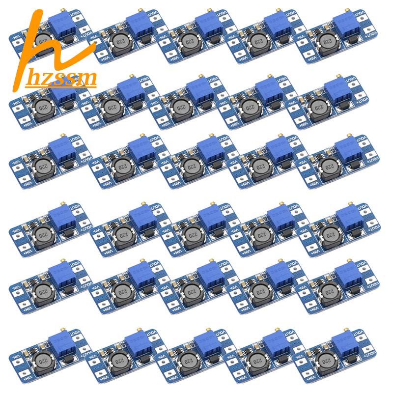 Bộ 30 Bảng Mạch Tăng Áp MT3608 DC-DC MAX 28V 2A