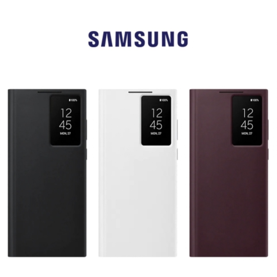 Samsung Galaxy S22 series Smart Clear View Cover - S22+ plus ultra / case flip casing Korea original official authentic