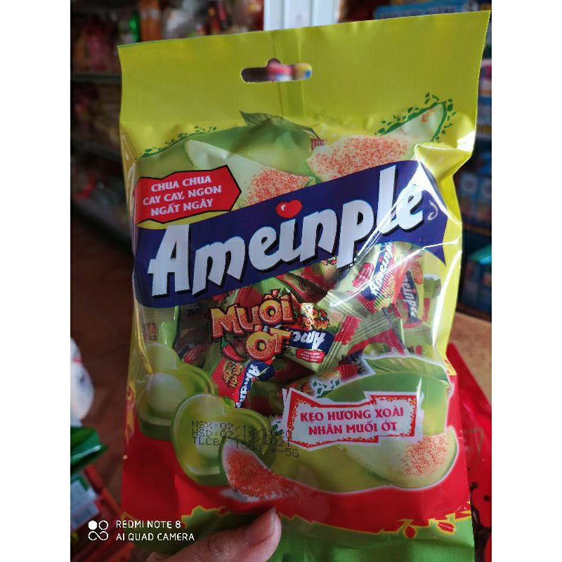 túi kẹo Ameinple vị xoài muối ớt ( sỉ đồ trẻ em,)
