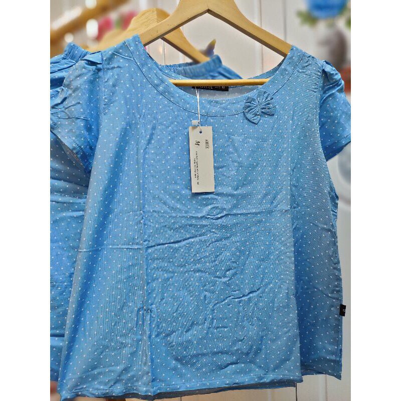 Bộ Lanh Tole Mặc Nhà Ngố Trẻ Có Tay Hàng Đẹp Ahoa