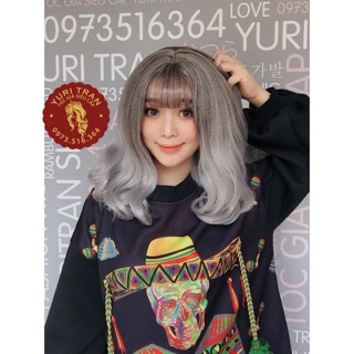 Tóc bộ Siêu cấp YuriTran (bộ ombre xám khói)
