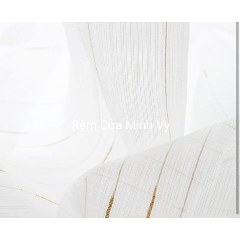 RÈM SPA VOAN PHẨY VÀNG NHẸ NHÀNG, SANG TRỌNG