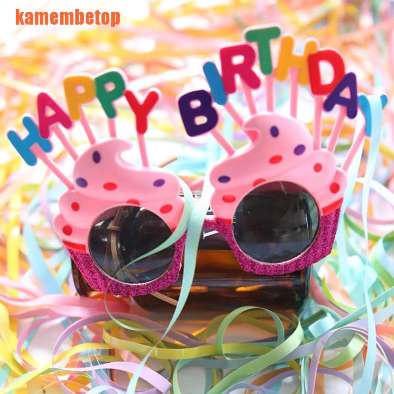 Kính Mát Chữ Happy Birthday Vui Nhộn